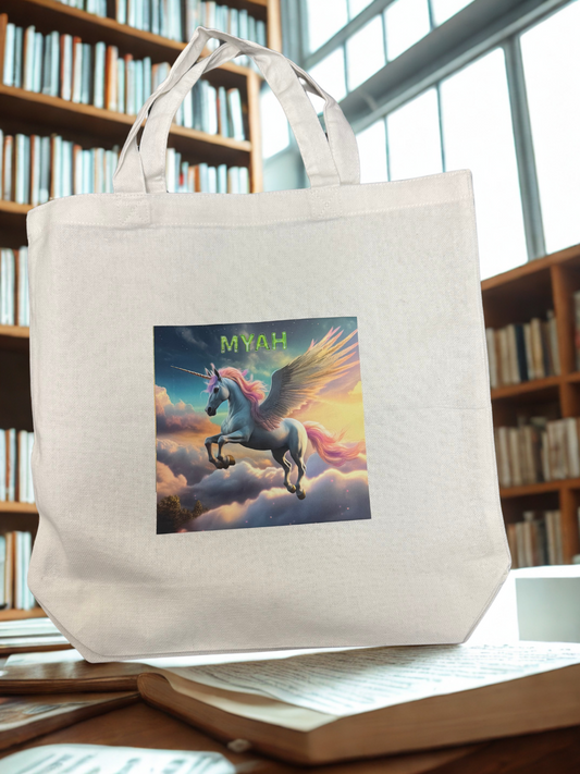 Small canvas tote