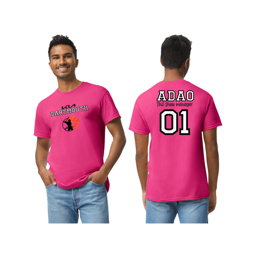 personalized short sleeve T-shirt