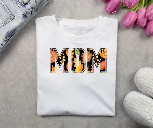 Fun fall mom t-shirt